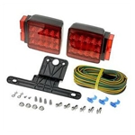 Tough Guy L.E.D. Waterproof Trailer Light Kit - Trailers under 80" wide